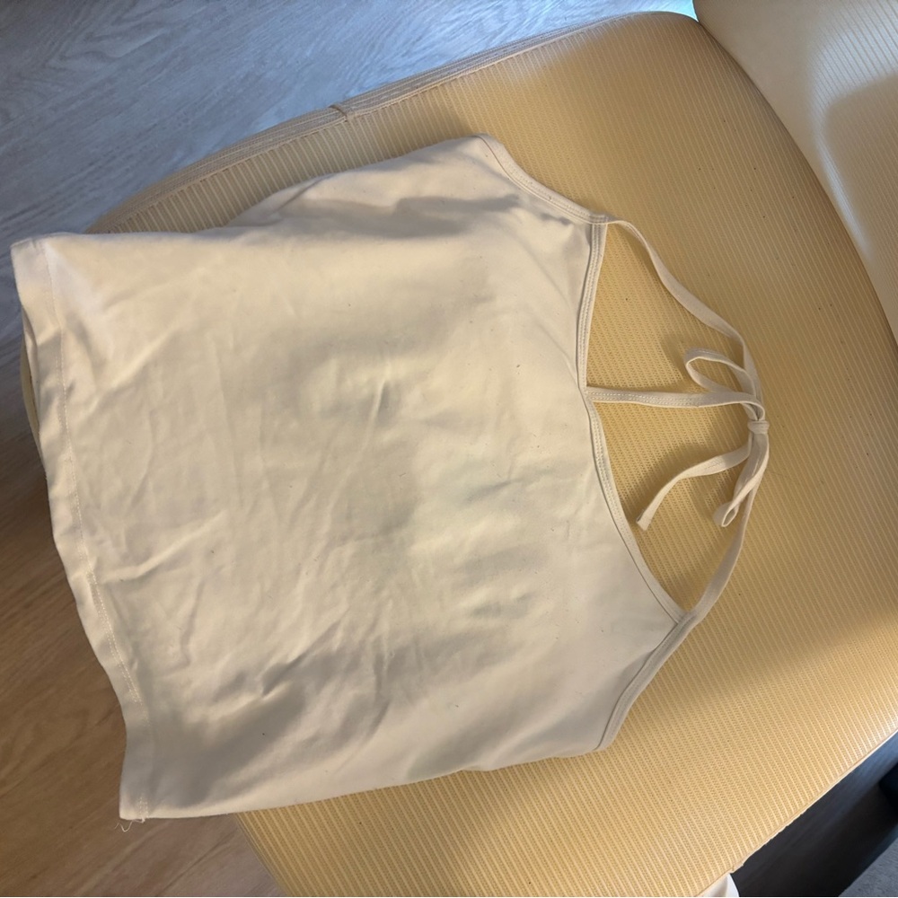 Glassons White Crop Top